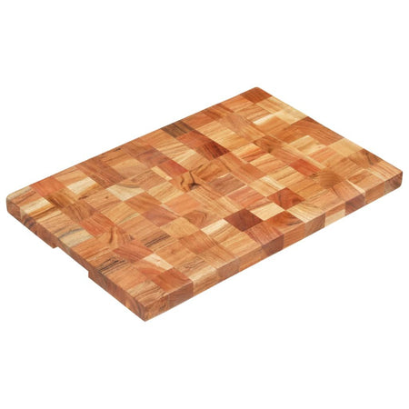 vidaXL Chopping Board 23.6"x15.7"x1.5" Solid Acacia Wood - Drakoi Marketplace