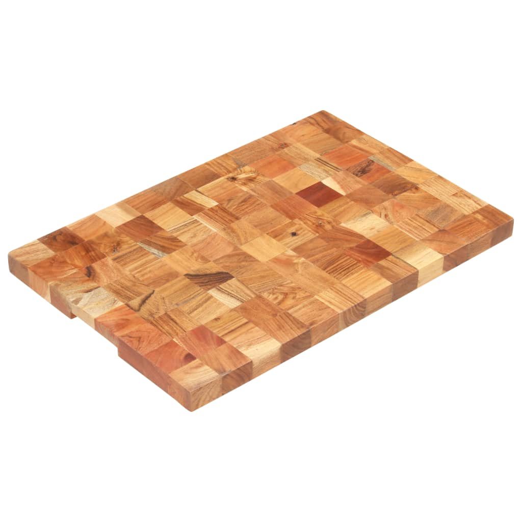 vidaXL Chopping Board 23.6"x15.7"x1.5" Solid Acacia Wood - Drakoi Marketplace