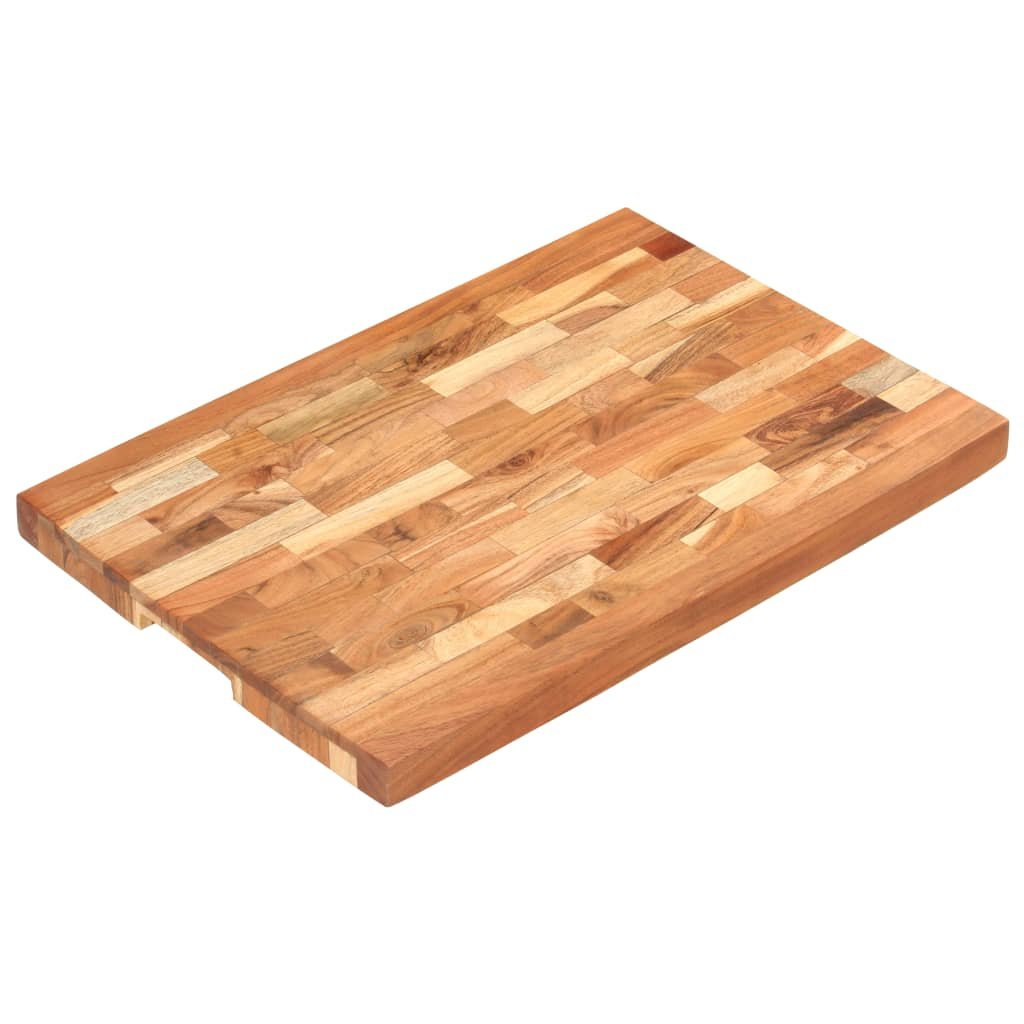 vidaXL Chopping Board 23.6"x15.7"x1.6" Solid Acacia Wood - Drakoi Marketplace