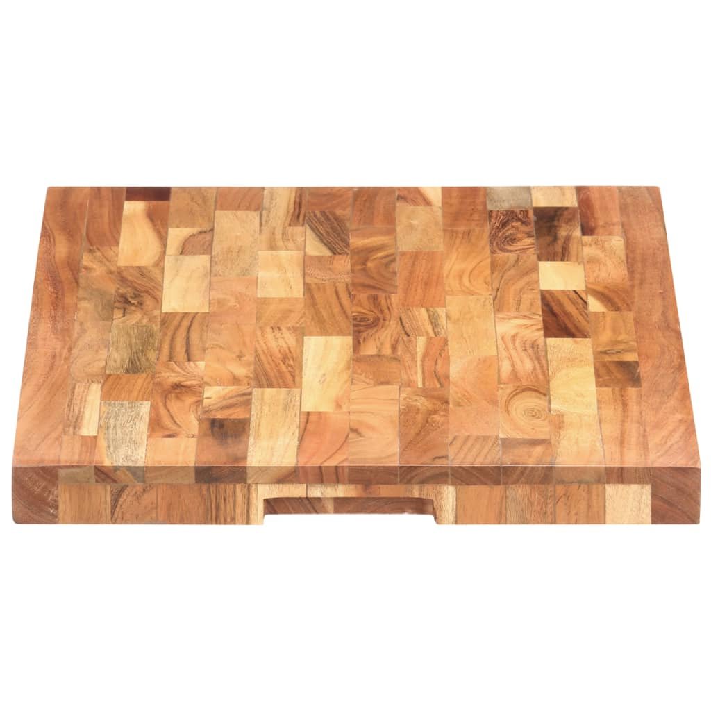 vidaXL Chopping Board 23.6"x15.7"x1.6" Solid Acacia Wood - Drakoi Marketplace