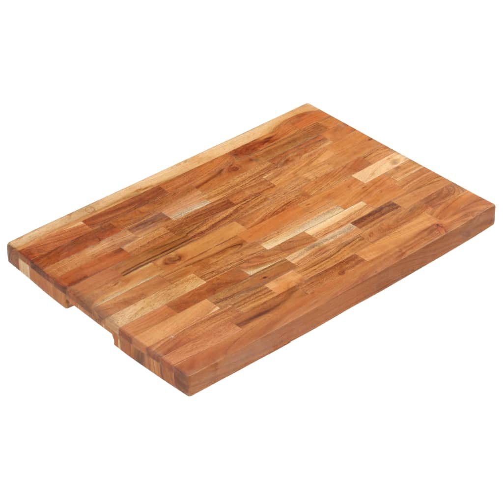 vidaXL Chopping Board 23.6"x15.7"x1.6" Solid Wood Acacia - Drakoi Marketplace