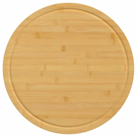 vidaXL Chopping Boards 6 pcs Ø11.8"x0.6" Bamboo - Drakoi Marketplace