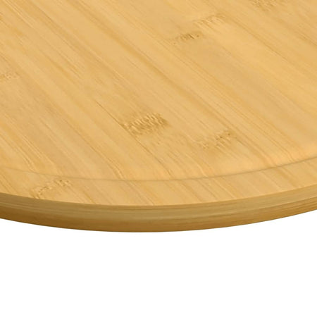 vidaXL Chopping Boards 6 pcs Ø15.7"x0.6" Bamboo - Drakoi Marketplace