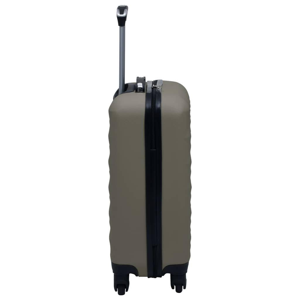 vidaXL Hardcase Trolley Anthracite ABS - Drakoi Marketplace