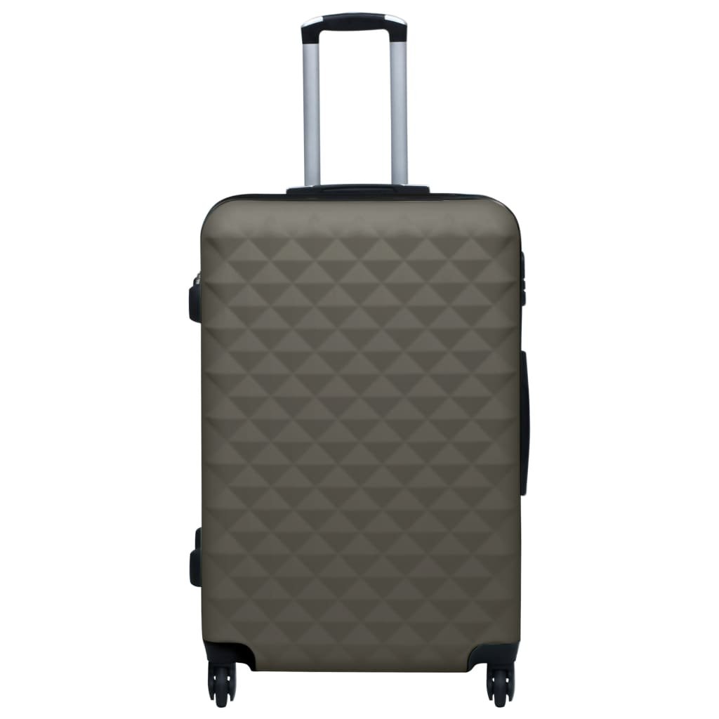 vidaXL Hardcase Trolley Anthracite ABS - Drakoi Marketplace