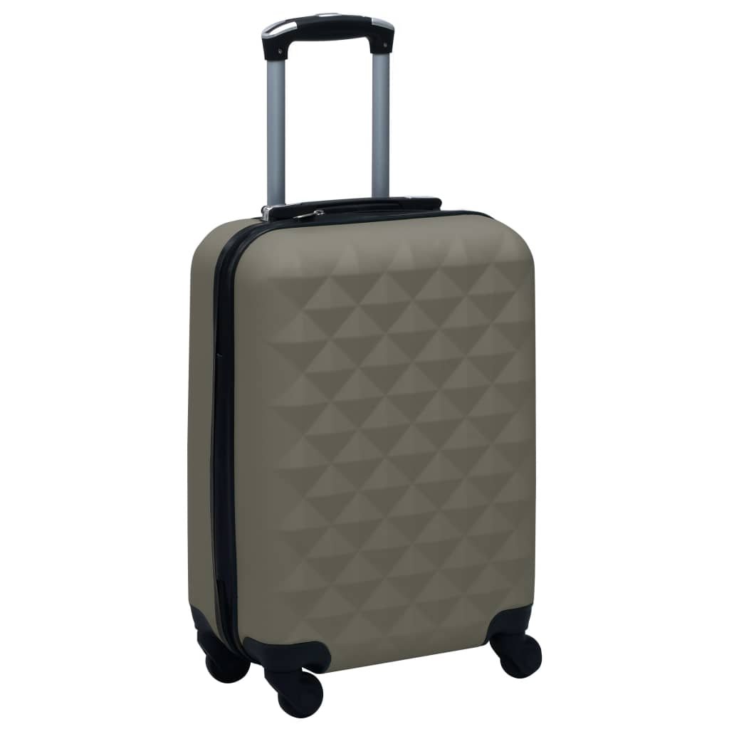 vidaXL Hardcase Trolley Anthracite ABS - Drakoi Marketplace