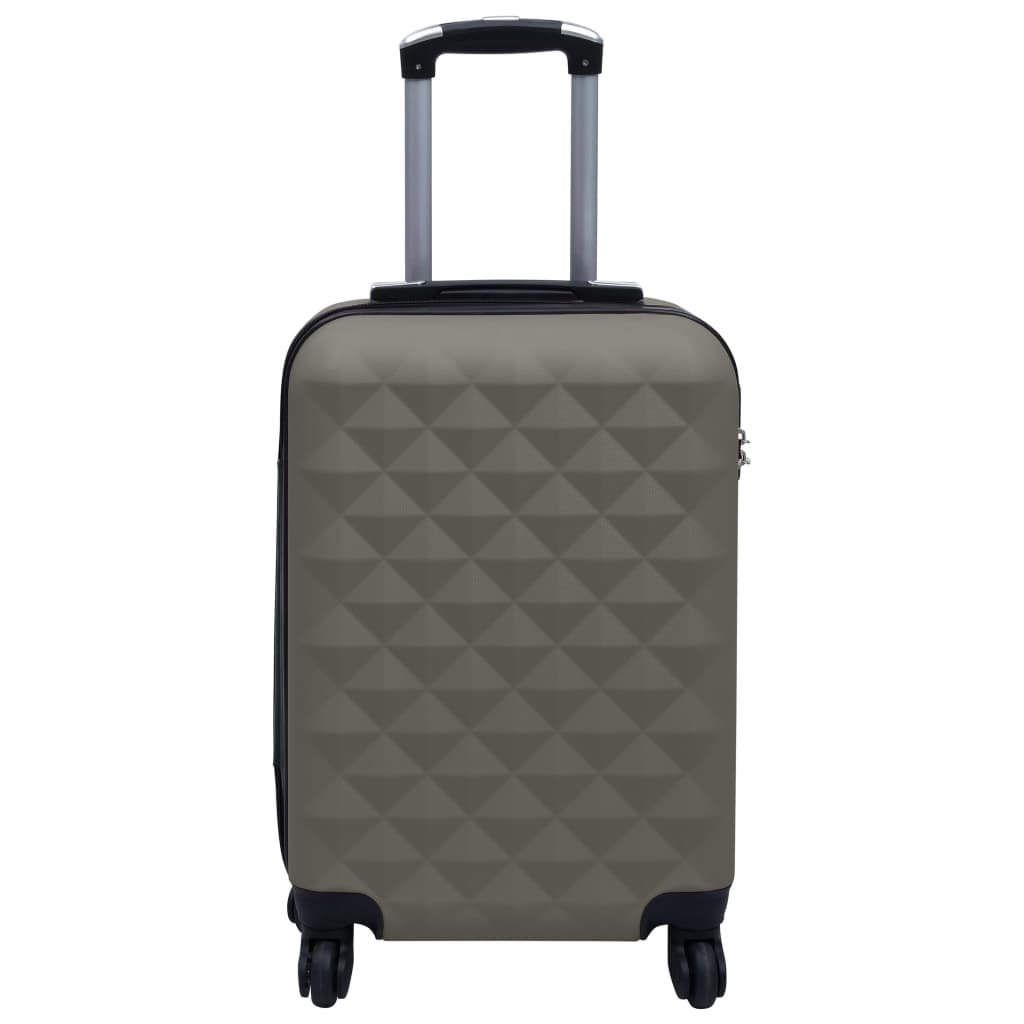 vidaXL Hardcase Trolley Anthracite ABS - Drakoi Marketplace