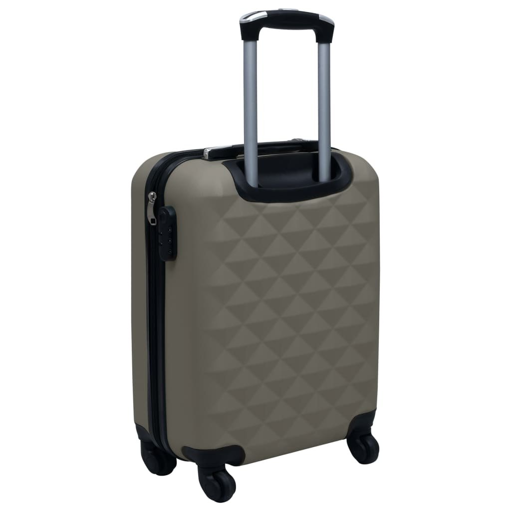 vidaXL Hardcase Trolley Anthracite ABS - Drakoi Marketplace