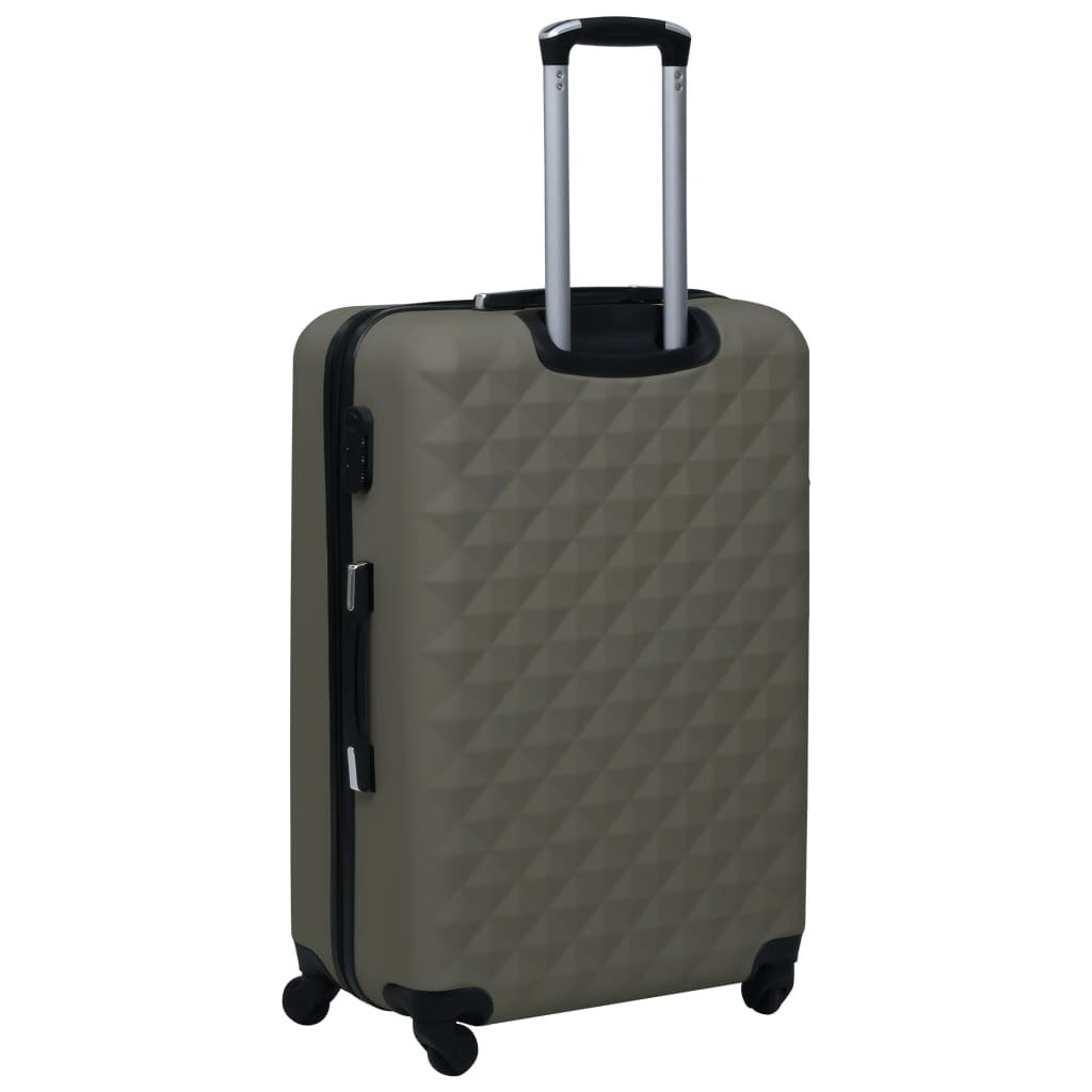 vidaXL Hardcase Trolley Anthracite ABS - Drakoi Marketplace