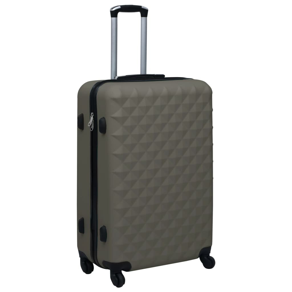 vidaXL Hardcase Trolley Anthracite ABS - Drakoi Marketplace