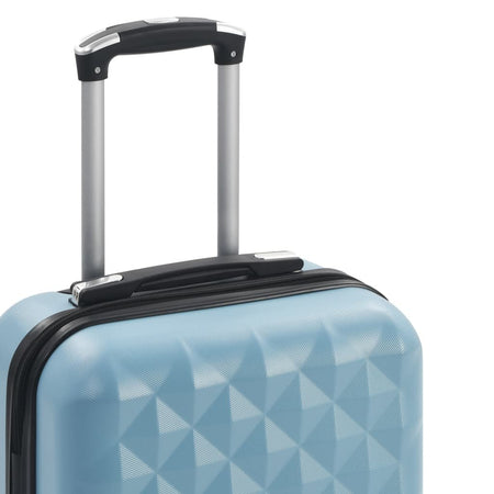 vidaXL Hardcase Trolley Blue ABS - Drakoi Marketplace