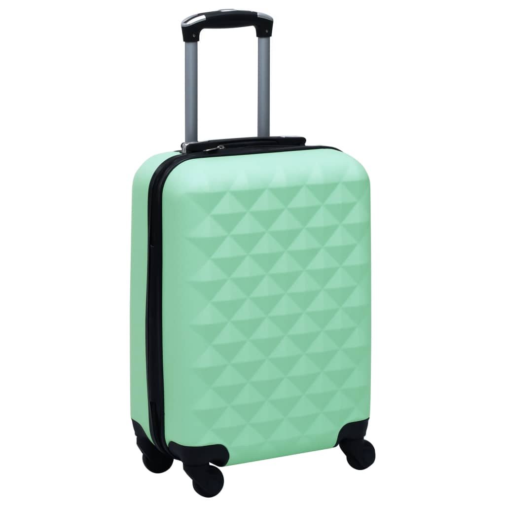 vidaXL Hardcase Trolley Mint ABS - Drakoi Marketplace