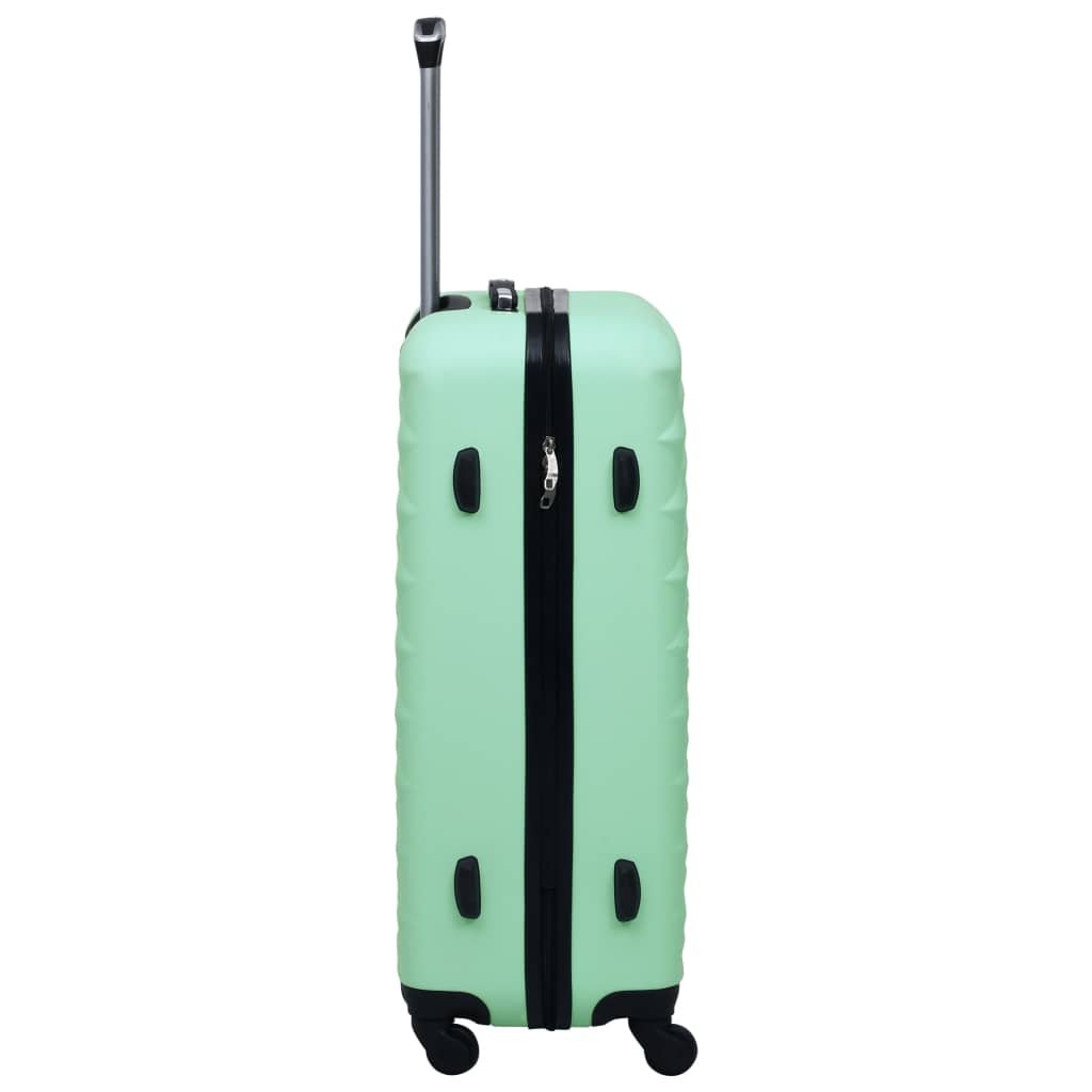 vidaXL Hardcase Trolley Mint ABS - Drakoi Marketplace