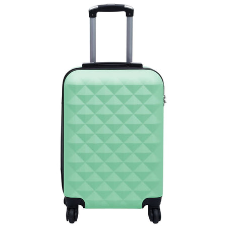 vidaXL Hardcase Trolley Mint ABS - Drakoi Marketplace