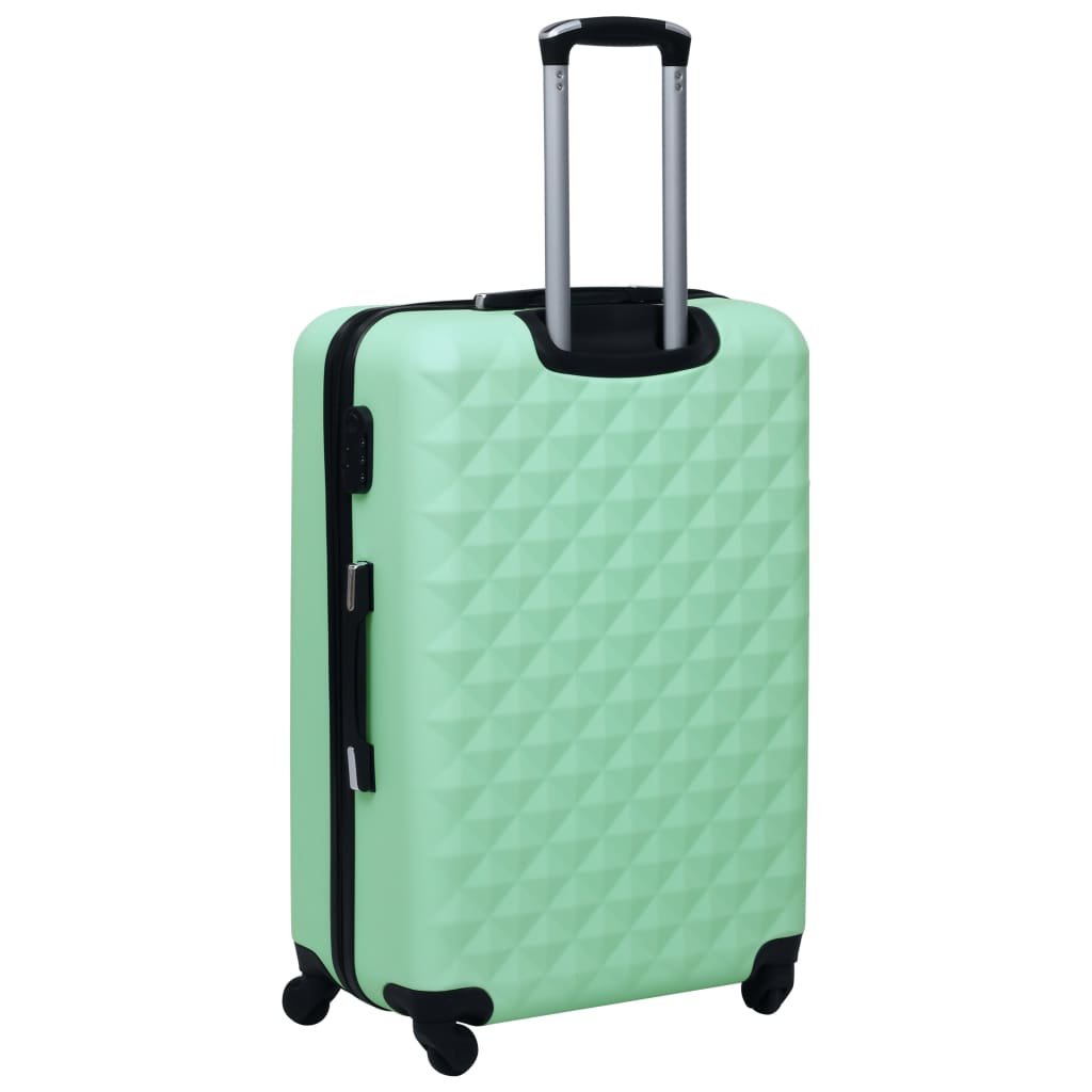 vidaXL Hardcase Trolley Mint ABS - Drakoi Marketplace