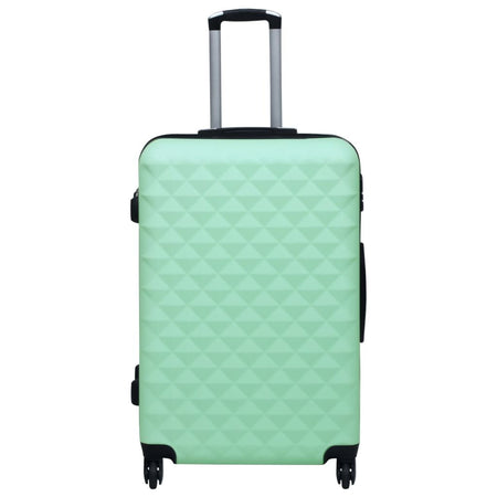 vidaXL Hardcase Trolley Set 2 pcs Mint ABS - Drakoi Marketplace