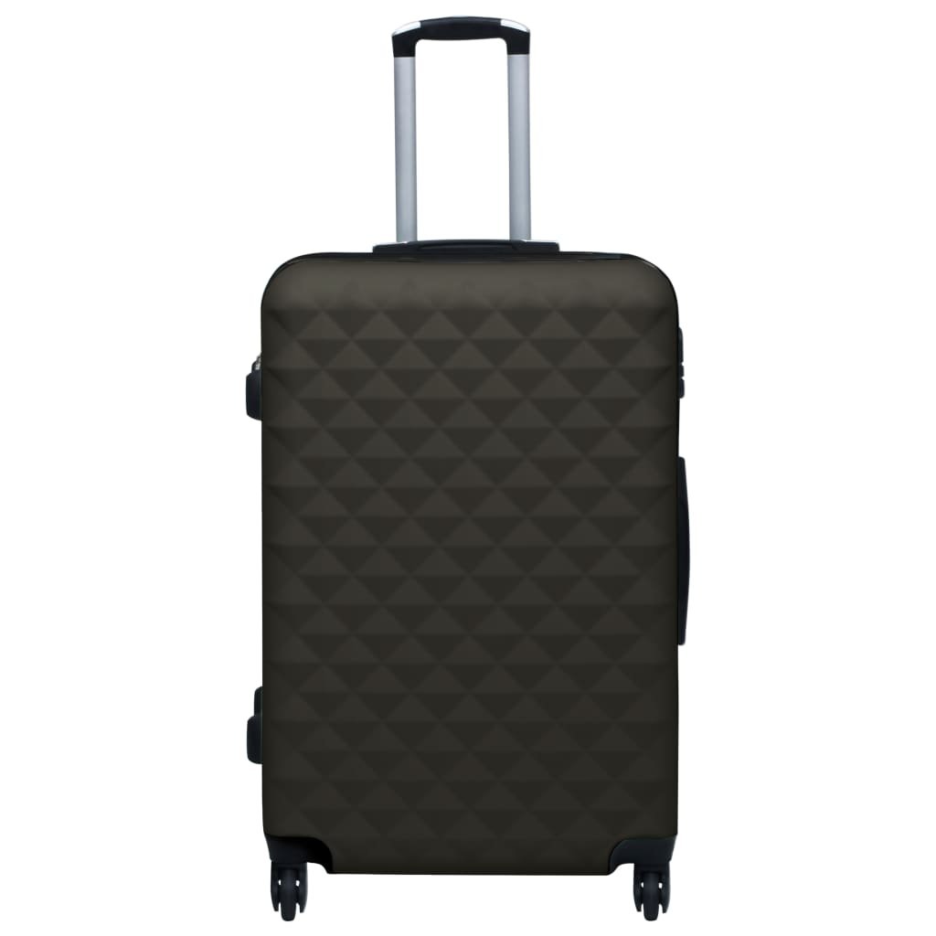 vidaXL Hardcase Trolley Set 3 pcs Anthracite ABS - Drakoi Marketplace