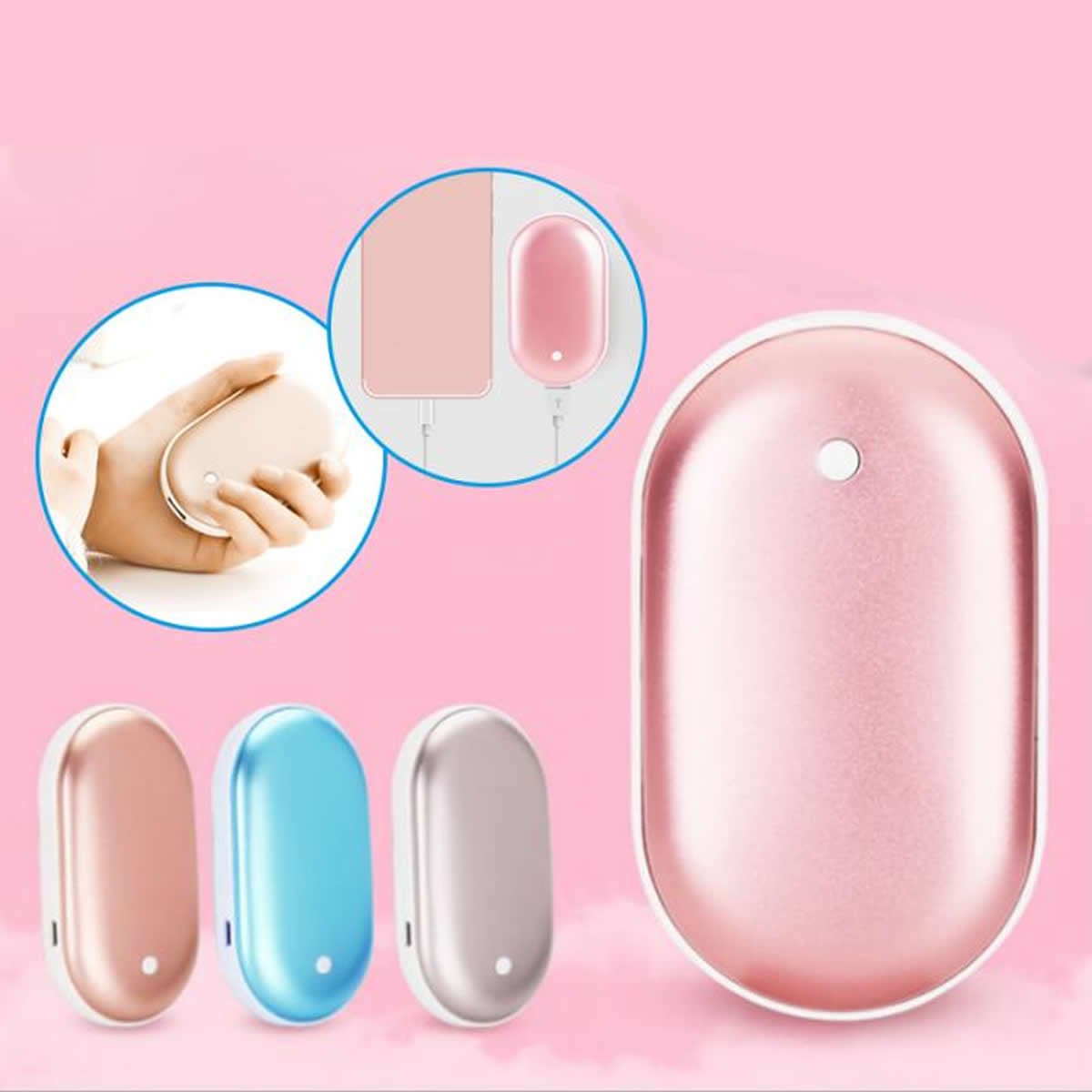 Warm And Cozy Portable Hand Warmer And Power Bank - Drakoi Marketplace