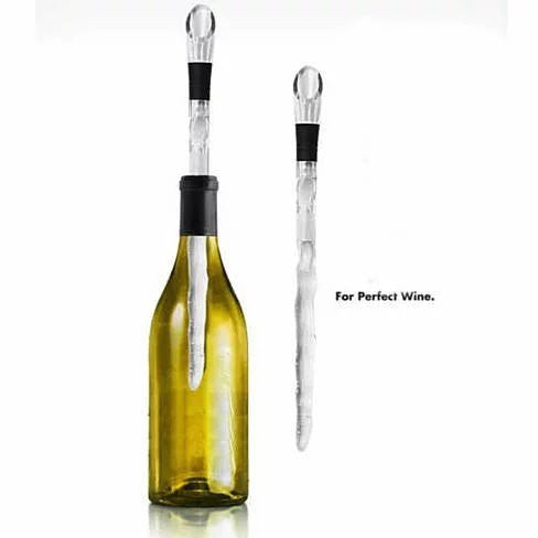 Winecicle - The Wine Chiller Icicle Stick and built in aerator - Drakoi Marketplace