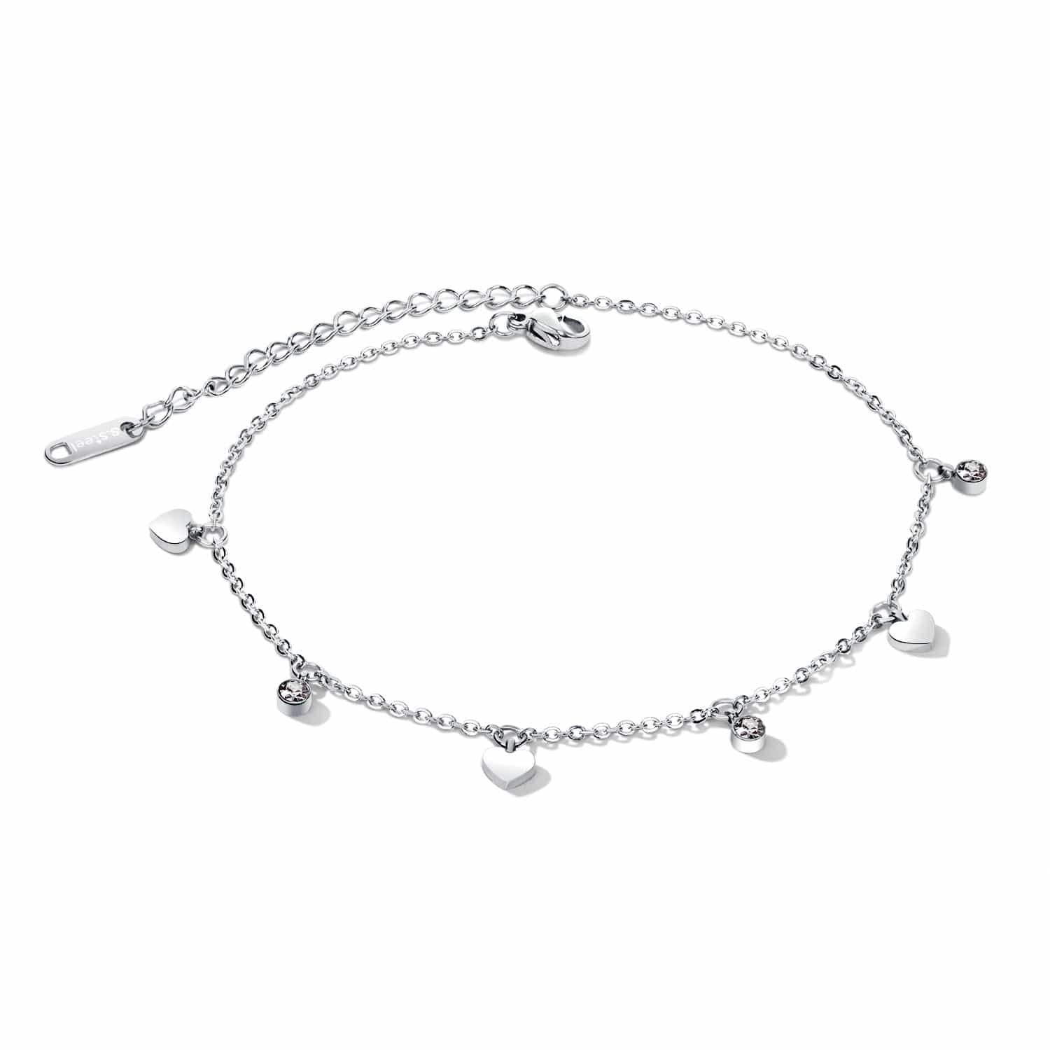 Womens Stainless Steel Anklet - Drakoi Marketplace