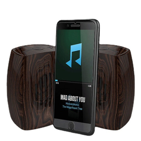 Wood Look Retro Bluetooth Speaker - Drakoi Marketplace