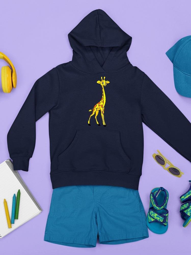 Yellow Giraffe Hoodie -Image by Shutterstock - Drakoi Marketplace