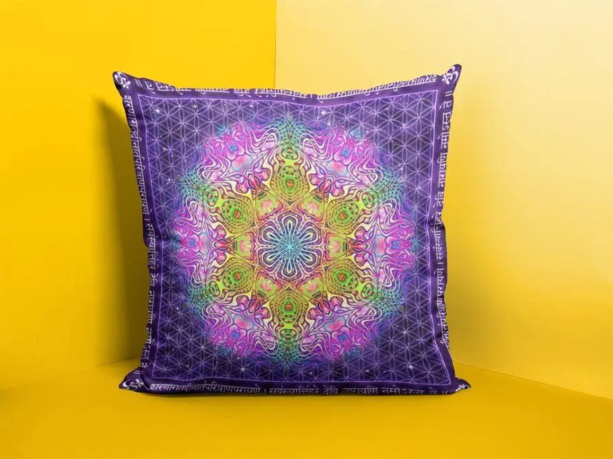 Yoga Ma Cushion/Pillow - Drakoi Marketplace