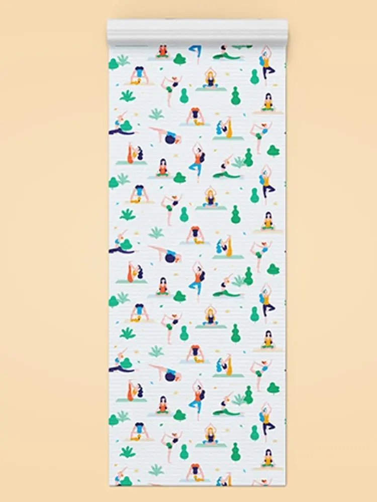 Yoga Poses Yoga Mat -Image by Shutterstock - Drakoi Marketplace