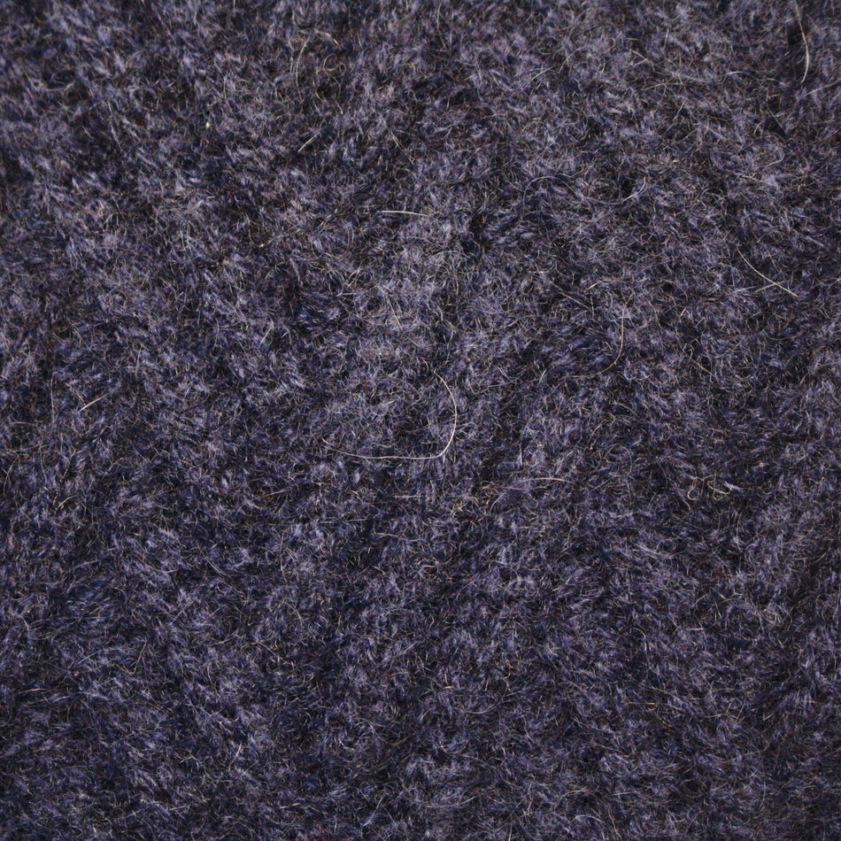 Zig Zag knitted Cashmere Scarf Daulps Navy - Drakoi Marketplace