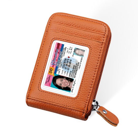 Zip Vault RFID Blocker Card Holder And Wallet - Drakoi Marketplace