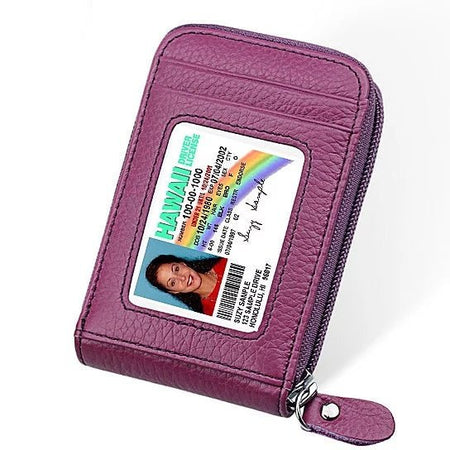 Zip Vault RFID Blocker Card Holder And Wallet - Drakoi Marketplace