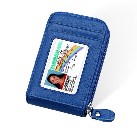 Zip Vault RFID Blocker Card Holder And Wallet - Drakoi Marketplace