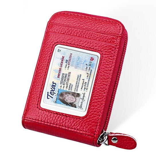 Zip Vault RFID Blocker Card Holder And Wallet - Drakoi Marketplace