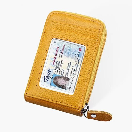 Zip Vault RFID Blocker Card Holder And Wallet - Drakoi Marketplace